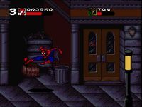 une photo d'Ã©cran de Spider-Man and Venom - Maximum Carnage sur Nintendo Super Nes